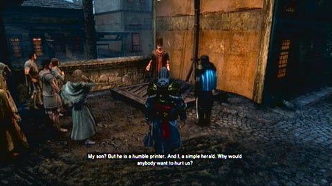 Razem z uczniem udaj się do herolda i porozmawiaj z nim - Misje mistrzów (6,7) | Zadania dodatkowe Assassins Creed Revelations - Assassins Creed: Revelations - poradnik do gry