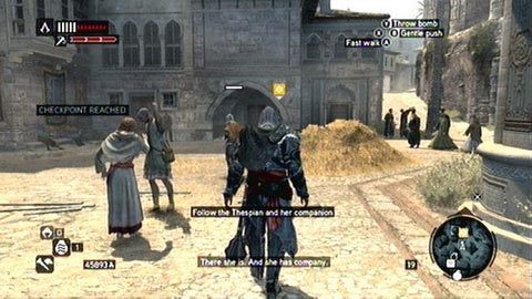 Podążaj za swym uczniem, aż zobaczysz podejrzaną kobietę - Misje mistrzów (11,12) | Zadania dodatkowe Assassins Creed Revelations - Assassins Creed: Revelations - poradnik do gry