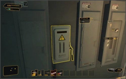 Docelowa kajuta jest otwarta - (1) Wariant pokojowy - Ucieknij i znajdź swój sprzęt - Ucieczka z patelni - Deus Ex: Human Revolution - The Missing Link - poradnik do gry