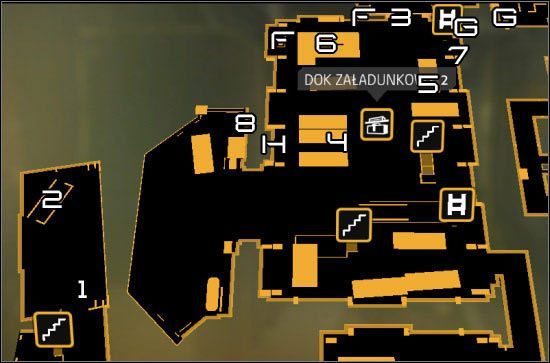 Tym razem postrzelamy już na nieco bardziej rozległym terenie - (4) Wariant agresywny - Znajdź miejsce spotkania - Ucieczka z patelni - Deus Ex: Human Revolution - The Missing Link - poradnik do gry