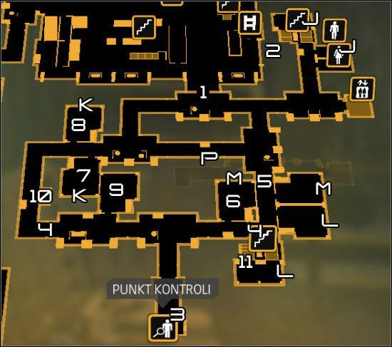 Po rozmowie z Keitner dowiesz się, że w tutejszym obozie więziennym dzieją się dziwne rzeczy - (1) Wariant pokojowy - Załaduj dane biometryczne do głównego komputera więziennego - W brzuchu bestii - Deus Ex: Human Revolution - The Missing Link - poradnik do gry