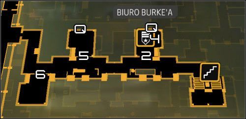 Po obejrzeniu filmiku dowiesz się, że Burke przeprowadza w bazie jakieś eksperymenty na więźniach, co nie do końca podoba się nawet tutejszemu personelowi - (3) Wariant pokojowy - Zdobądź oko Burkea - W brzuchu bestii - Deus Ex: Human Revolution - The Missing Link - poradnik do gry