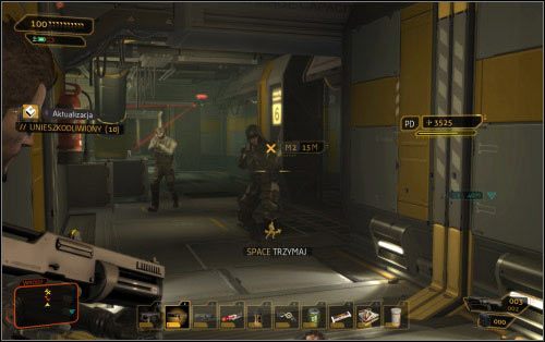 Z tego też względu musisz cofnąć się aż do sekcji administracyjnej, gdzie natkniesz się na nowych wrogów - (3) Wariant agresywny - Zdobądź oko Burkea - W brzuchu bestii - Deus Ex: Human Revolution - The Missing Link - poradnik do gry