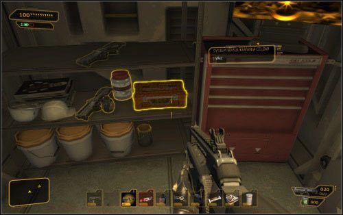 Jeśli chcesz, wybierz się także do wspomnianej kryjówki Quinna - Wariant agresywny - Długa droga do domu - Deus Ex: Human Revolution - The Missing Link - poradnik do gry