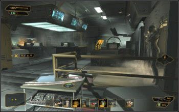 To jest laboratorium z dr Kavanagh, do którego zjedziesz windą z kostnicy - Pamięci podręczne - Deus Ex: Human Revolution - The Missing Link - poradnik do gry