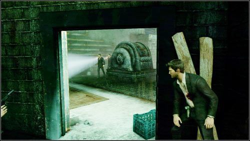 Po przeciśnięciu się przez wąską szczelinę natrafimy na dwójkę przeciwników, których zaalarmuje nasze nieostrożne poruszanie się [1] - Rozdział 4- Huczny upadek | Opis przejścia Uncharted 3 Oszustwo Drakea - Uncharted 3: Oszustwo Drakea - poradnik do gry