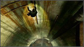 Zeskakujemy teraz do podmokłego pomieszczenia i opuszczamy je otwartym włazem [1] - Rozdział 4- Huczny upadek | Opis przejścia Uncharted 3 Oszustwo Drakea - Uncharted 3: Oszustwo Drakea - poradnik do gry