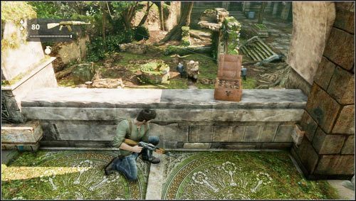 Będąc w środku wychodzimy po schodach i kierujemy się w stronę odgłosów walki - Rozdział 6- Chateau (2) | Opis przejścia Uncharted 3 Oszustwo Drakea - Uncharted 3: Oszustwo Drakea - poradnik do gry