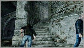 Po oczyszczeniu terenu przechodzimy pod kamiennym łukiem [1], a następnie podnosimy stalową kratę - Rozdział 8- Cytadela (1) | Opis przejścia Uncharted 3 Oszustwo Drakea - Uncharted 3: Oszustwo Drakea - poradnik do gry