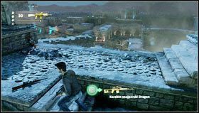 Gdy już to zrobimy w naszą stronę poleci kilka rakiet i będziemy musieli szybko przebiec po murze [1] - Rozdział 8- Cytadela (2) | Opis przejścia Uncharted 3 Oszustwo Drakea - Uncharted 3: Oszustwo Drakea - poradnik do gry