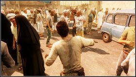 W końcu zgubimy Talbota po przebiegnięciu przez drewniane wrota [1] - Rozdział 11- Jako na górze, tako i na dole (2) | Opis przejścia Uncharted 3 - Uncharted 3: Oszustwo Drakea - poradnik do gry