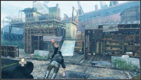 Niestety przebiegnięcie na statek nam się nie uda i będziemy musieli rozprawić się z kilkoma przeciwnikami - Rozdział 13- Wzburzony ocean | Opis przejścia Uncharted 3 Oszustwo Drakea - Uncharted 3: Oszustwo Drakea - poradnik do gry