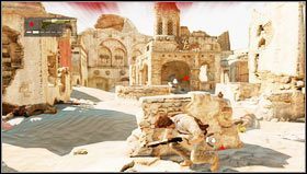 Idąc dalej natrafimy na drewniane drzwi [1], które należy wyważyć by wylądować pośród ludzi Marlo [2] - Rozdział 19- Osada | Opis przejścia Uncharted 3 Oszustwo Drakea - Uncharted 3: Oszustwo Drakea - poradnik do gry