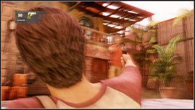 Zaczynamy więc ucieczkę w narkotycznym transie przez wyimaginowanymi wrogami - Rozdział 21- Atlantyda pustyni | Opis przejścia Uncharted 3 Oszustwo Drakea - Uncharted 3: Oszustwo Drakea - poradnik do gry