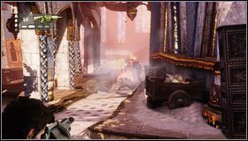 Znajdziemy się z powrotem w zaginionym mieście przy windzie, na której spotkaliśmy Talbota - Rozdział 21- Atlantyda pustyni | Opis przejścia Uncharted 3 Oszustwo Drakea - Uncharted 3: Oszustwo Drakea - poradnik do gry