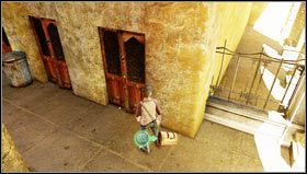 Po tym jak zostaniemy wyrzuceni z muzeum udajemy się do niebieskiego samochodu [1] - Rozdział 2 | Skarby Uncharted 3 Oszustwo Drakea - Uncharted 3: Oszustwo Drakea - poradnik do gry