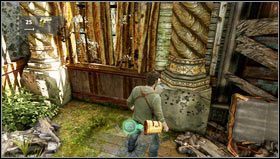 Aby go zdobyć musimy do niego strzelić [1], a następnie podnieść [2] - Rozdział 6- Chateau | Skarby w Uncharted 3 Oszustwo Drakea - Uncharted 3: Oszustwo Drakea - poradnik do gry