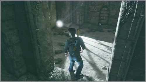 Po zjechaniu na wiadrze do studni poruszamy się przed siebie i eliminujemy pierwszą grupę przeciwników - Rozdział 8 | Skarby w Uncharted 3 Oszustwo Drakea - Uncharted 3: Oszustwo Drakea - poradnik do gry