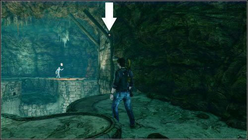 Po przedostaniu się wraz Charliem do pierwszej śluzy otwieramy ją i czekamy, aż rów przed nami napełni się wodą - Rozdział 9 | Skarby w Uncharted 3 Oszustwo Drakea - Uncharted 3: Oszustwo Drakea - poradnik do gry