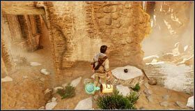 Po wyjściu ze studni podchodzimy do schodów prowadzących przez jasny łuk [1] - Rozdział 19 | Skarby w Uncharted 3 Oszustwo Drakea - Uncharted 3: Oszustwo Drakea - poradnik do gry