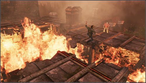 Grając w Uncharted 3 można odnieść mylne wrażenie, że mało jest samej gry w grze - Uncharted 3: Oszustwo Drakea - poradnik do gry