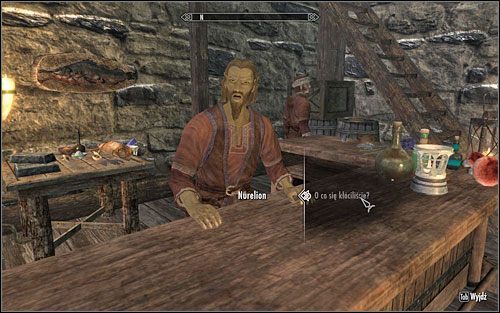 Artefaktem poszukiwanym przez Nureliona jest Biała Ampułka - starożytny przyrząd, dzięki któremu można zwiększać ilość dowolnej substancji alchemicznej, która znajdzie się we wnętrzu naczynia - Biała ampułka | Questy poboczne w Skyrim - Skyrim - poradnik, mapy, questy