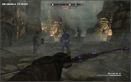 Po tym, jak poradzisz sobie z umarlakami, przeczytaj smocze słowo znajdujące się na ścianie za ołtarzem, a następnie przejdź do pomieszczenia z pradawną misą (znajduje się pod ścianą) - Biała ampułka | Questy poboczne w Skyrim - Skyrim - poradnik, mapy, questy