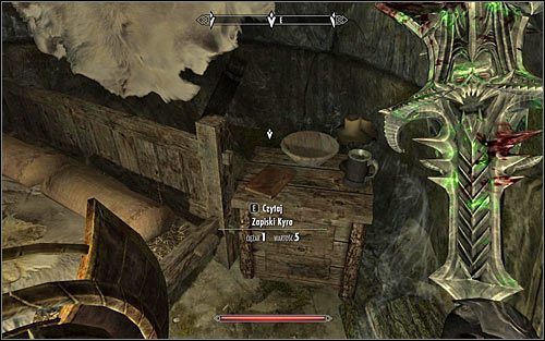 Wznów eksplorację krypty, skupiając się na odnalezieniu dokumentów dotyczących kradzieży, które ukryto w niewielkich pomieszczeniach w południowo-wschodniej części tej lokacji - Blada Dama | Questy poboczne w Skyrim - Skyrim - poradnik, mapy, questy