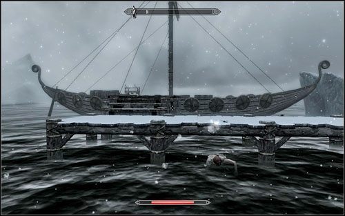 Jeśli wybrałeś bardziej dyskretną drogę, czyli tę przez jaskinię, przygotuj się na walkę z kilkoma krabami błotnymi a następnie z jednym z Krwawych Horkerów - Bunt na wschodzie (2) | Questy poboczne w Skyrim - Skyrim - poradnik, mapy, questy