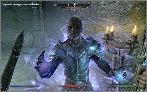 W pewnym momencie podróży będziesz musiał wybrać kierunek swojej dalszej eksploracji - schody prowadzą bowiem zarówno w dół, jak i na szczyt wieży - Bunt na wschodzie (2) | Questy poboczne w Skyrim - Skyrim - poradnik, mapy, questy