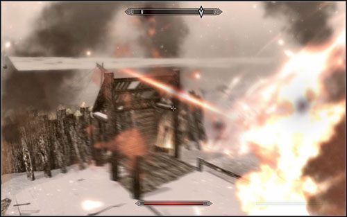 Kiedy zabijesz przeciwnika, rozejrzyj się po jego gabinecie - szczególną uwagę zwróć na skrzynię, w której może znajdować się kilka przydatnych przedmiotów - Bunt na wschodzie (2) | Questy poboczne w Skyrim - Skyrim - poradnik, mapy, questy