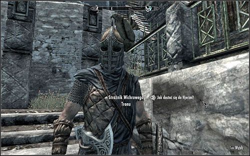 Zagadnij jakiegoś strażnika miejskiego i spytaj go o Hjerim - Krew na lodzie (1) | Questy poboczne w Skyrim - Skyrim - poradnik, mapy, questy