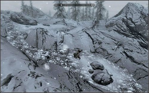 Czytając mapę dowiesz się, że skarb znajduje się w Korvanjund, na północny wschód od Białej Grani - Mapy skarbów (VI-VII) | Questy poboczne w Skyrim - Skyrim - poradnik, mapy, questy