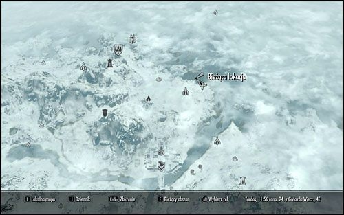 1 - Mapy skarbów (VIII-X) | Questy poboczne w Skyrim - Skyrim - poradnik, mapy, questy