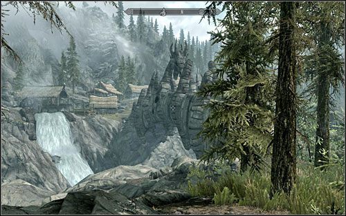 Oczywiście jeśli nie masz ochoty szukać torby po lesie, możesz zupełnie ją zignorować i otworzyć skrzynię przy pomocy wytrychów - Mapy skarbów (VIII-X) | Questy poboczne w Skyrim - Skyrim - poradnik, mapy, questy