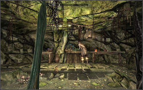 Mapa, którą znalazłeś, wskazuje na Kamień Damy, znajdujący się na niewielkiej wysepce pośrodku jeziora, na południowy zachód od Białej Grani - Mapy skarbów (VIII-X) | Questy poboczne w Skyrim - Skyrim - poradnik, mapy, questy