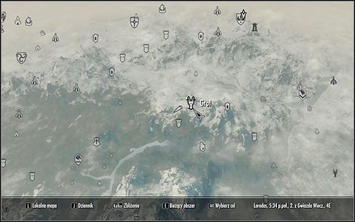 Krosisa znajdziesz na szczycie góry, zaraz obok smoczego gniazda Grot - Maski smoczych kapłanów | Questy poboczne w Skyrim - Skyrim - poradnik, mapy, questy