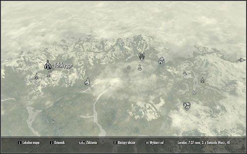 Volsunga odnaleźć możesz w norskich podziemiach Volskygge, daleko na zachód od Samotni (screen powyżej) - Maski smoczych kapłanów | Questy poboczne w Skyrim - Skyrim - poradnik, mapy, questy