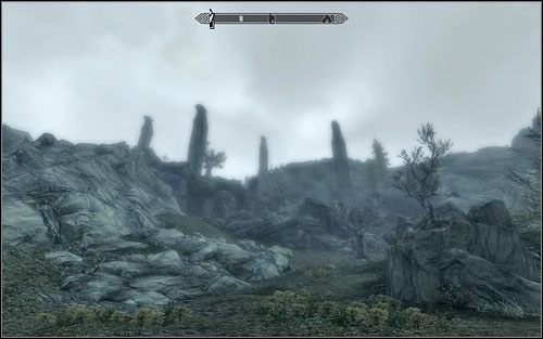 Gdy będziesz na miejscu, przygotuj się na starcie ze sporą gromadką renegatów, z których jeden dysponuje magią - Naprawa ampułki | Questy poboczne w Skyrim - Skyrim - poradnik, mapy, questy