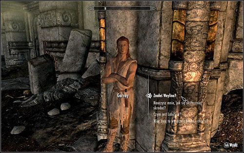 Jeśli postanowiłeś wcześniej zająć się Weylynem, powinieneś zajrzeć do Labiryntu w Markarcie, gdzie mężczyzna zwykł sypiać - Spisek renegatów | Questy poboczne w Skyrim - Skyrim - poradnik, mapy, questy
