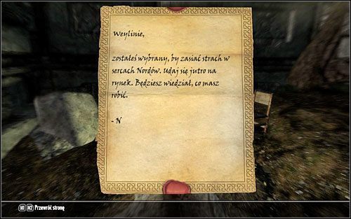 W tym momencie powinieneś dowiedzieć się, kim jest tajemniczy N i porozmawiać z nim na temat zamachu - Spisek renegatów | Questy poboczne w Skyrim - Skyrim - poradnik, mapy, questy