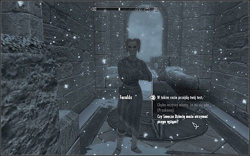 Istnieją również dwie inne metody uzyskania dostępu do Akademii - Trudne początki | Questy poboczne w Skyrim - Skyrim - poradnik, mapy, questy