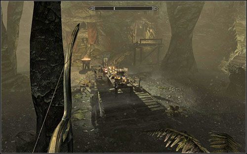 Przejdź do pomieszczenia, w którym ukrył się władca wampirów i spróbuj zabić go z odległości - Wieczny odpoczynek | Questy poboczne w Skyrim - Skyrim - poradnik, mapy, questy