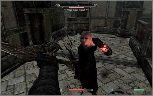 Idąc dalej uważaj na pułapki zamontowane w podłodze oraz na uśpione draugry, stojące pod ścianami - Zbudzona wilcza królowa | Questy poboczne w Skyrim - Skyrim - poradnik, mapy, questy