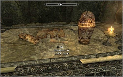 Skorzystaj z dowolnych schodów w celu dotarcia do wschodniego pomieszczenia - Zwój dla Anski | Questy poboczne w Skyrim - Skyrim - poradnik, mapy, questy