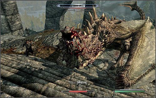 Otwórz mapę świata i wybierz się do wskazanego legowiska smoka, które będzie znajdowało się w losowo wybranej lokacji świata gry - (Ostrza) Wypytaj Esberna o smocze legowiska | Questy Ostrzy i Siwobrodych - Skyrim - poradnik, mapy, questy