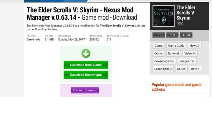 Najpierw ściągnij program Nexus Mod Manager. - Jak zainstalować moda Skyrim: Bruma? - Skyrim - poradnik, mapy, questy
