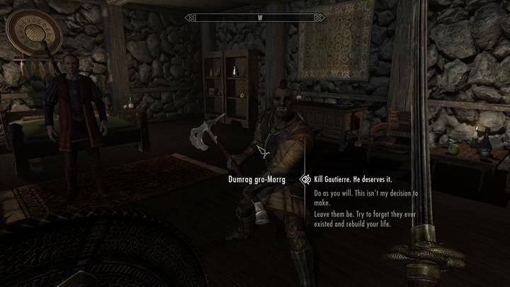 Od ciebie zależy jak skończy się ta kompromitująca sytuacja. - Ugly Love | Zadania w grze | Skyrim - Skyrim - poradnik, mapy, questy