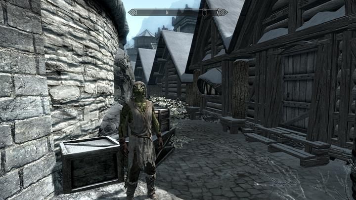 Przechadzając się po mieście możesz napotkać Argoniana, Reln-Teia, który zacznie narzekać na tutejszego barda - The Screeching Songman | Zadania w grze | Skyrim - Skyrim - poradnik, mapy, questy