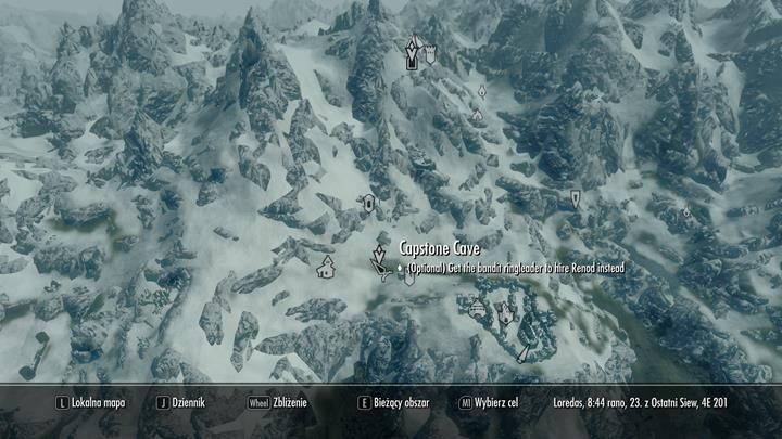 W środku spotkasz tajemniczą postać - Crouches-In-Crevices, porozmawiaj z nią i zapytaj o lutnię - The Screeching Songman | Zadania w grze | Skyrim - Skyrim - poradnik, mapy, questy